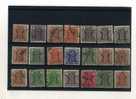 - INDE . ENSEMBLE DE TIMBRES DE SERVICE . OBLITERES - Official Stamps