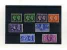 - GRANDE BRETAGNE 1936/54 . ENSEMBLE DE TIMBRES DE GRANDE-BRETAGNE . REGNE DE GEORGE VI - Ungebraucht