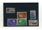 - J.O. 1960 . ENSEMBLE DE TIMBRES DES JEUX OLYMPIQUES DE ROME . PAYS DIVERS . - Estate 1960: Roma