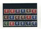 -  CANADA 1960/69 . TIMBRES OBLITERES . REGNE D´ELISABETH II - Used Stamps