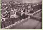 MOSELLE.THIONVILLE.LE PONT SUR LA MOSELLE ET L EGLISE CATHOLIQUE VUE AERIENNE   ...MODERNE - Thionville