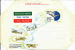 ITALIA 1981 AEROGRAMMA  30° ANNIVERS. AVIAZIONE LEGGERA DELL´ESERCITO 1951. NEW* MNH BORDI NON PIEGATI - Hubschrauber