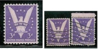 ● U.S.A. - ( U.S.P.)  - 1942  -   N.  693  ** (MNH) + Usati  -  Lotto  888 /91 - Nuevos