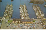 Fisherman's Terminal, Fishing Fleet 'The Wharf' Restaurant, Magnolia And Ballard Neighborhoods, Vintage Autos - Seattle