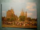 R.630 ALEMANIA GERMANY DEUTSCHLAND TURINGIA ERFURT DOM PLATZ MIT DOM UND SEVERIKIRCHE AÑOS 60/70 MAS EN MI TIENDA - Erfurt