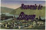 Carte Postale Ancienne Bingen - Fantaisie Souvenir De. Collage De Paillettes - Bingen