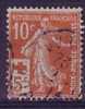 Semeuse Croix Rouge 10c+5c Rouge -  YT 147 Oblitéré - Used Stamps