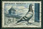 RF 1957, Yv. 1091, Pigeon Voyageur Colombophilie - Homing Pigeon - Tauben & Flughühner