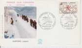 France YT 1705 FDC : Sapporo 72' , Luge Et Slalom - Hiver