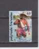 Polynésie Française YT 427 Obl : Pêcheur A L'épervier - 1993 - Used Stamps