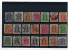 - INDE . ENSEMBLE DE TIMBRES DE SERVICE OBLITERES - Dienstmarken