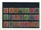 - INDE ENSEMBLE DE TIMBRES DE SERVICE . OBLITERES - Dienstmarken