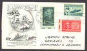United States Jamestown Festival, Naval Review Cover 1957  - Aristocrats - Schmuck-FDC