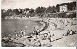 TREBEURDEN 22 Postermeu  La Plage Editions Artaud Avec Timbre 12 Francs 1956 Véritable Photo Carte Dentelée - Trébeurden