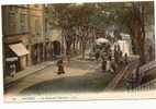 C . P . A   (    ANTIBES  " Le Boulevard Masséna  - Le Marché " Carte Comme Neuve - Animée ) - Antibes - Oude Stad