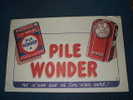 BUVARD : PILE WONDER -  TAILLE: 21  CM X   13.5 CM - Batterie