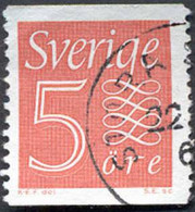 Pays : 452,04 (Suède : Gustave VI Adolphe)  Yvert Et Tellier N° :  459 (o) - Usati