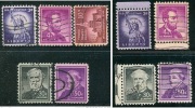 ● U.S.A. - ( U.S.P.)  - 1954 / 61  -   N. 823 . . . . Usati   -  Lotto  1039 /40 - Used Stamps