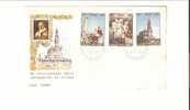 15130)lettera F.d.c Poste Vaticane Con 50£ + 30£ +200£ Fatima  Da Città Del Vaticano A Città Il 13-10-1967 - Covers & Documents