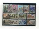 - FRANCE . ENSEMBLE DE TIMBRES DE  PAYSAGES . OBLITERES - Collections