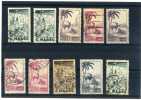 - FRANCE COLONIES  MAROC 1938/42  . ENSEMBLE DE TIMBRES . OBLITERES - Oblitérés