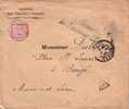 TAXE 30 + MINISTERE DES TRAVAUX PUBLIC FORME CURSIVE 8-9-1903 - 1859-1959 Covers & Documents