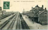 CPA Ivry - La Gare D'Ivry-Chevaleret (arrivée D'un Train) - Ivry Sur Seine