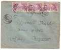 TOGO - Lettre Lomé - Bergamo (Italie) Dallay  3 X 93 Cote 84€ - Lettres & Documents