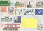 SWEDEN REGISTERED COVER SENT TO POLAND 1995 - Storia Postale