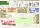 SWEDEN REGISTERED COVER SENT TO POLAND 1995 - Briefe U. Dokumente