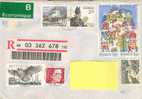 SWEDEN REGISTERED COVER SENT TO POLAND 1994 - Briefe U. Dokumente