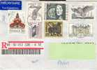 SWEDEN REGISTERED COVER SENT TO POLAND 2000 - Covers & Documents