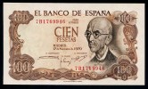 100 Pesetas  "ESPAGNE"   17  Novembre 1970   NEUF UNC   Bc 31 - 100 Peseten