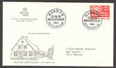 Denmark Mi. 672 Fighting Cancer Special Cancel Cover 'The Old Town' Catchet Aarhus 1978 - Lettres & Documents