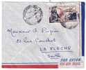 A.E.F.- Lettre Pour La Flèche 15/12/1955  - Dallay PA54 Cote 7 € - Brieven En Documenten