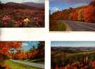 4 Older US Mountain Postcards - Cartes De Montagne Aux Etats Unis - Altri & Non Classificati