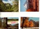 4 Older Mountains Postcards - Cartes Des Etats Unis -  Montagnes  - - USA Nationalparks