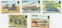 Jersey-1980 Motorcycle Race  MNH - Motorbikes