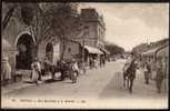 BATNA, Rue Gambetta Et Marché, Animée, Cavalier, Attelage, LL 16, écrite En 1921, Bon état - Batna