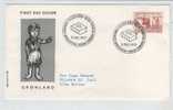 Greenland FDC The Church Of Greenland 3-7-1971 - FDC