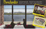 Norselander Seattle Seafood Restaurant On Vintage Postcard, Bar, Norway Center In Seattle - Seattle