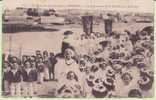 FINISTERE.TREBOUL.LA PROCESSION DE LA BENEDICTION DE LA MER ENVIRONS DE DOUARNENEZ CP ETAT DECOLLE - Tréboul