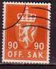 Q8144 - NORWAY NORVEGE Service N°86 - Dienstzegels