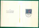 CONFERENCE ATOMIQUE - SWITZERLAND 1958 OFFICIAL FIRST DAY CARD - Atom