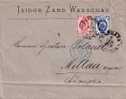 RUSSIE-POUR LA FRANCE-CAD PARIS ETRANGER BLEU 17-9-1889 - SUPERBE - Covers & Documents