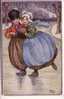 Illustration De FLORENCE HARDY , Patineurs Patinage Hollandais Oilette Raphael Tuck N) 9694 - Hardy, Florence