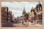 By Artist QUINTON HIGH OXFORD Bicycle Street 1930s - SALMON SEVENOAKS 1347 - ENGLAND -6196A - Oxford