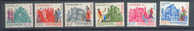 Luxembourg Yvert Nr : 748 - 753  ** MNH  (zie Scan) - Unused Stamps