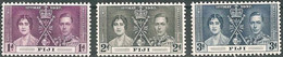 FIJI..1937..Michel # 89-91...MLH. - Fidschi-Inseln (...-1970)