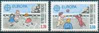 France 1989 (YT 2584 2585) - Europa, Jeux D´enfants / Children Games - MNH - 1989